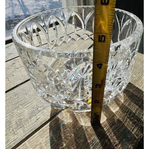 Vintage Astor Crystal Bowl Round Clear Glass Centerpiece - Picture 9 of 16